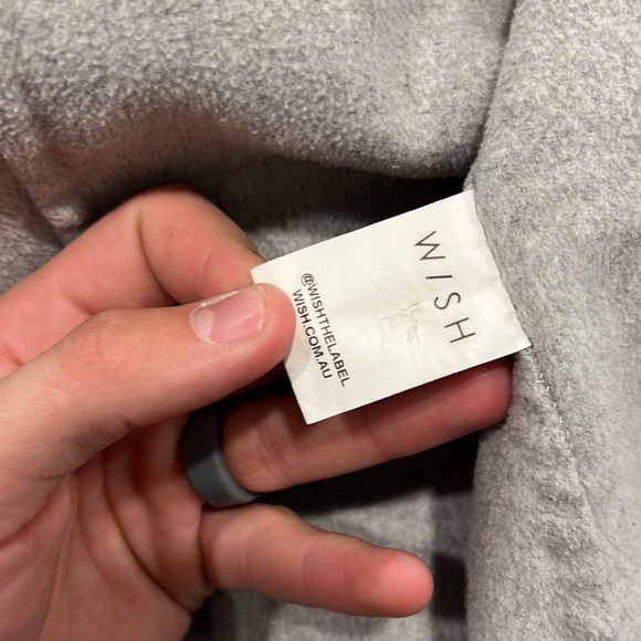 WISH Women's Stark Coat Size XS In Light Grey - Picture 11 of 12